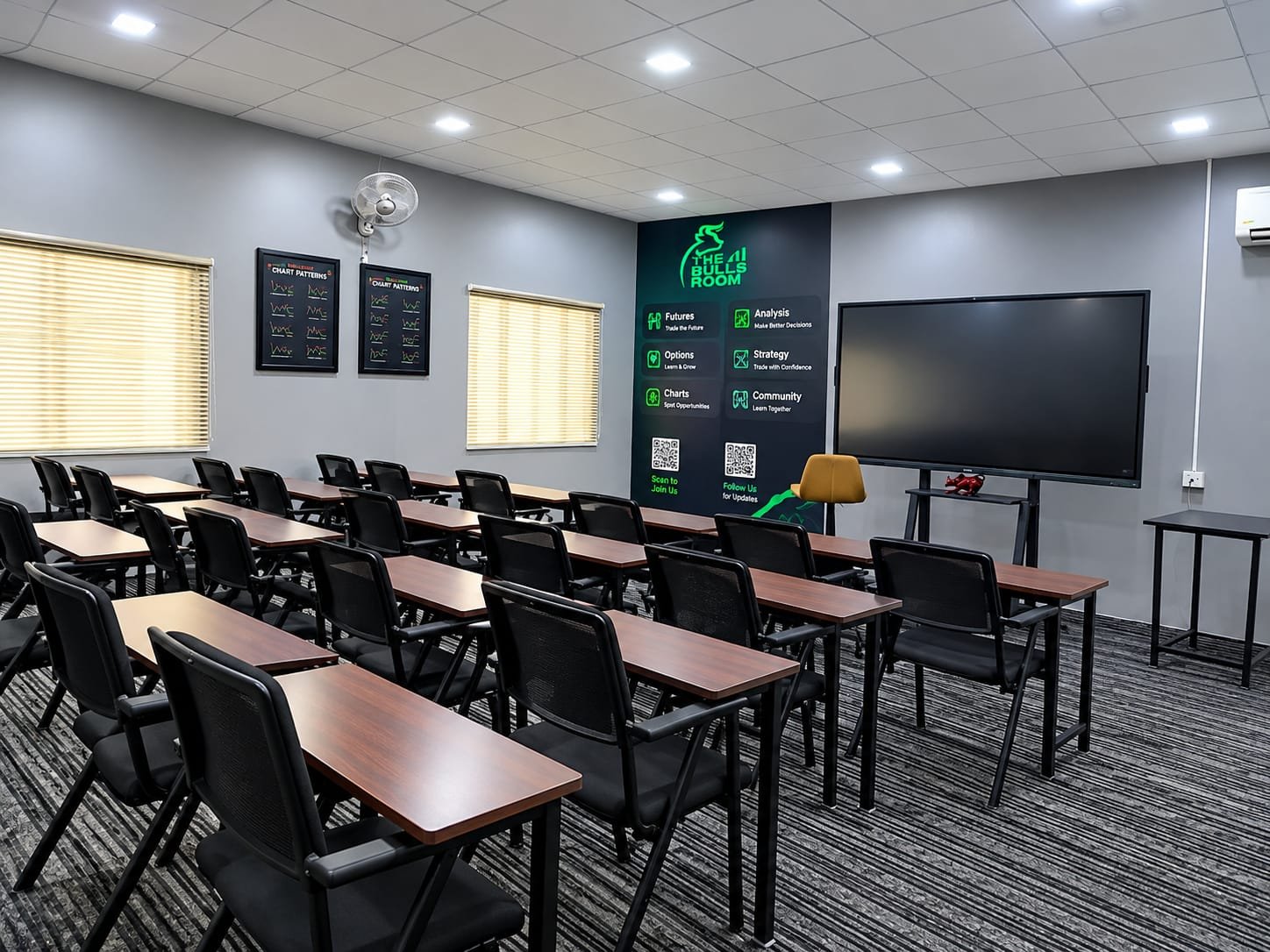 Stock market classroom image